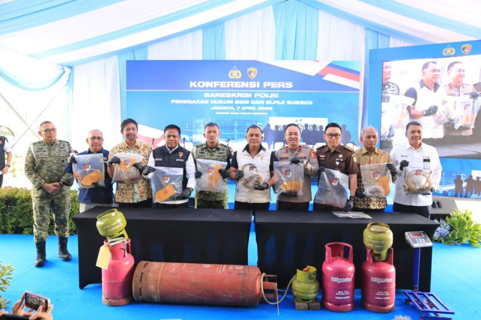 Polri Ungkap 568 Kasus Penyalahgunaan BBM dan LPG Subsidi