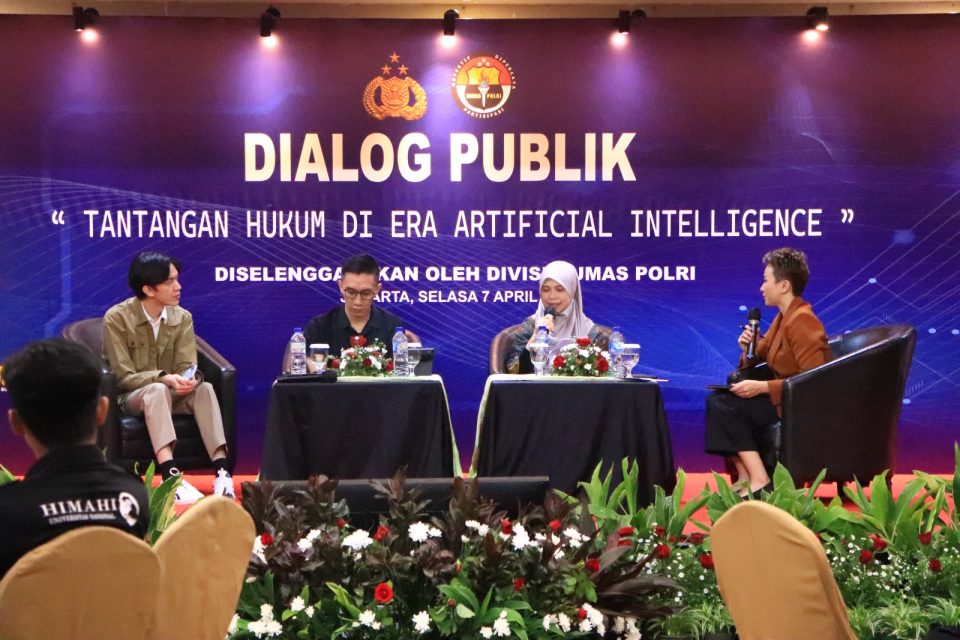 Divhumas Polri Gelar Dialog Publik Bahas Tantangan Hukum di Era AI