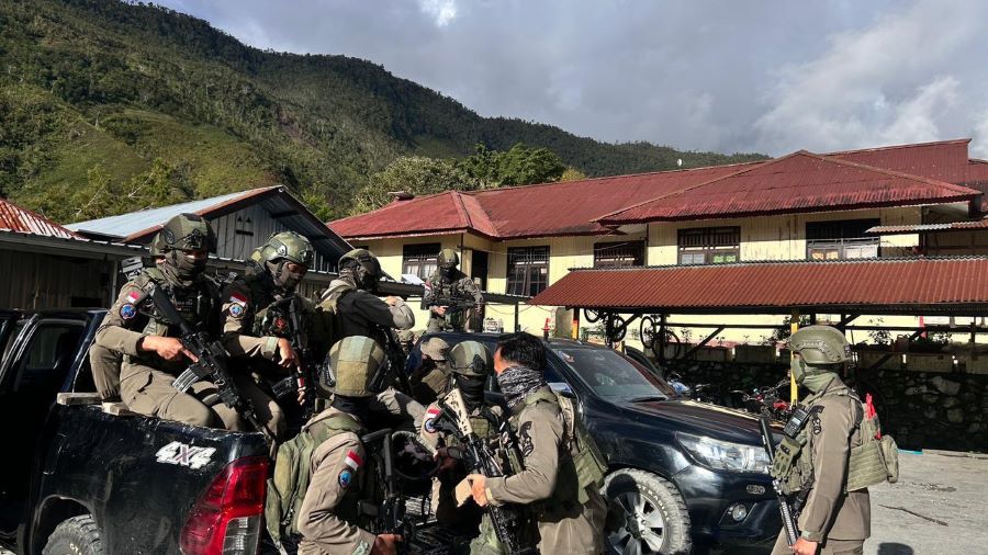 atu Anggota KKB Puncak Jaya Berhasil Dilumpuhkan Satgas Ops Damai Cartenz