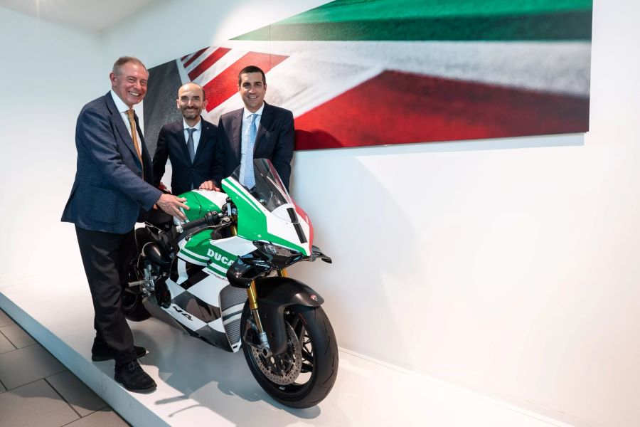 Ducati Perkenalkan Motor Edisi Terbatas Superleggera V4 Centenario Tricolore
