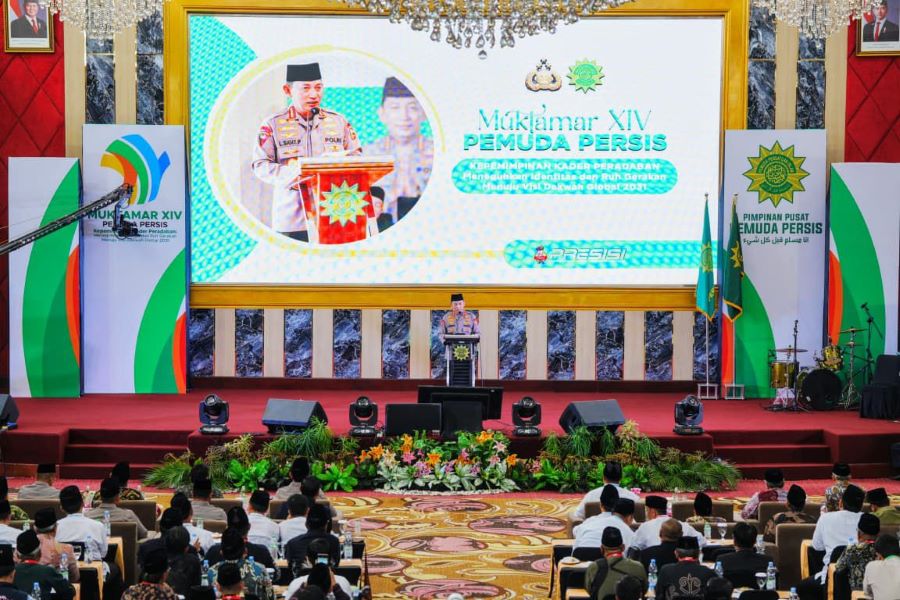 Kapolri Buka Opening eremony Muktamar XIV PERSIS