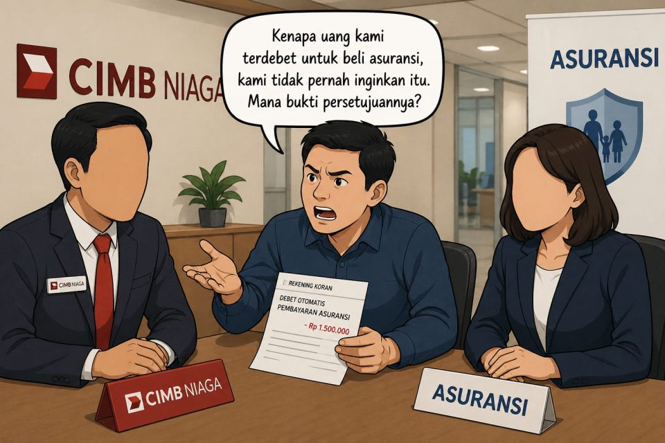 PT AIA Financial dan PT Bank CIMB Niaga Tbk Cabang Magelang Digugat