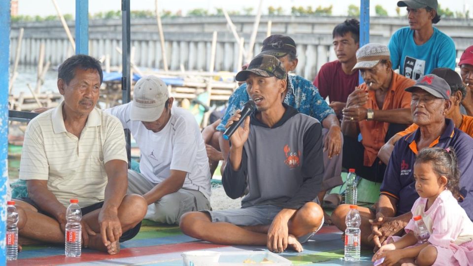 Direktorat Polairud Polda Metro Jaya membuka ruang dialog dengan nelayan Kalibaru
